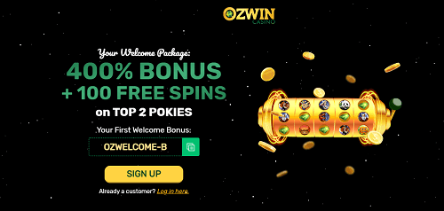 Ozwin Casino Bonus Codes