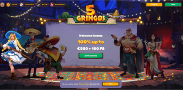 5Gringos Casino Bonuses