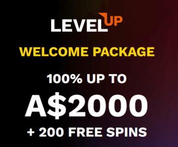 Level Up Casino Welcome Bonus