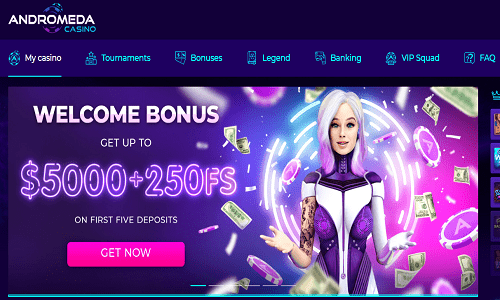 Andromeda Casino Best Welcome Casino Bonuses