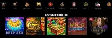 Spin Samurai Casino Games