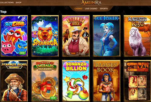 AmunRa Casino Games