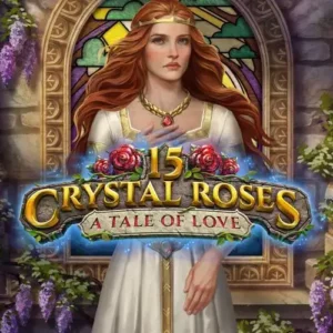 15 crystal roses-princess elaine