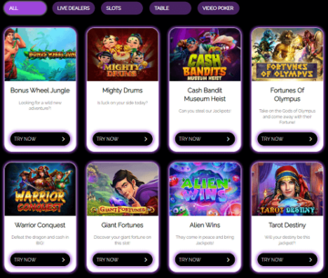 Lady Luck Casino Games