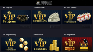 Vegas Crest Casino VIP Program